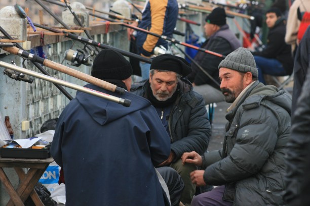 Looks like fishing is the same everywhere...just another excuse for the men to get together.